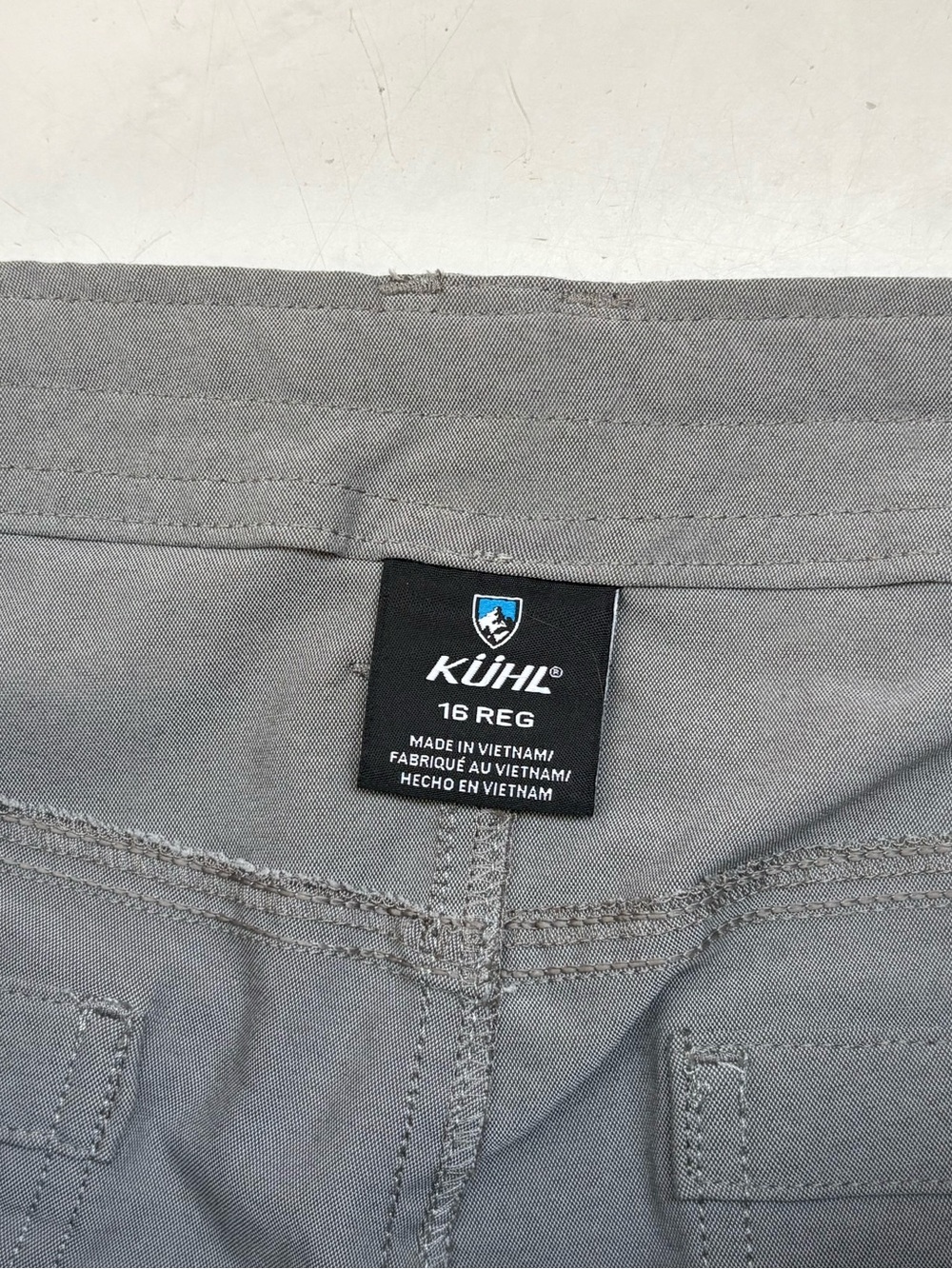 KUHL Women’s 16 Gray Trekr Pants Hiking Outdoor Travel Camping Neutral - Picture 5 of 8
